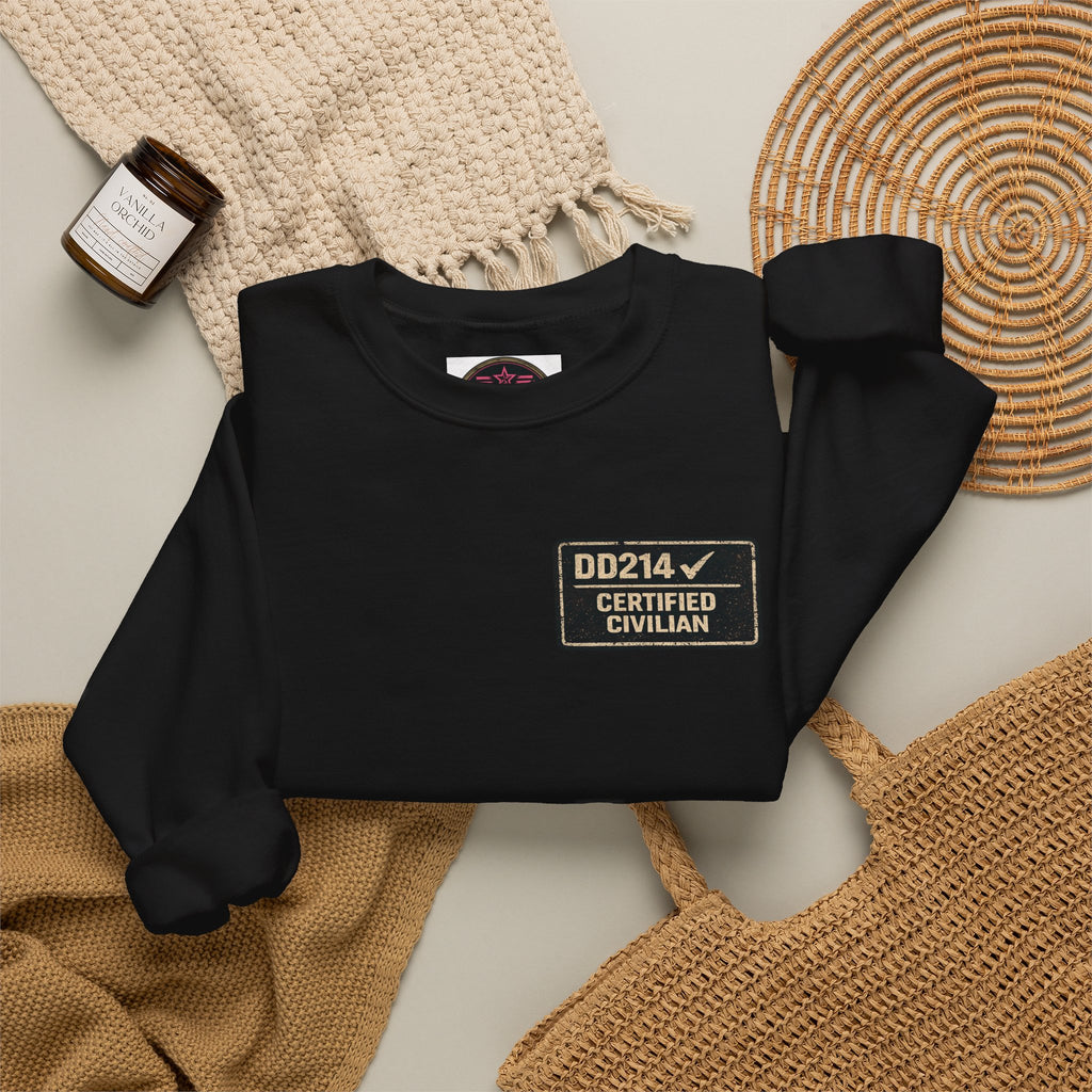 Unisex DD214 Crewneck Sweatshirt