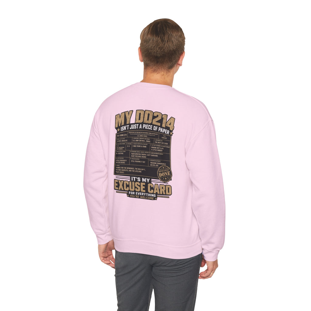 Unisex DD214 Crewneck Sweatshirt