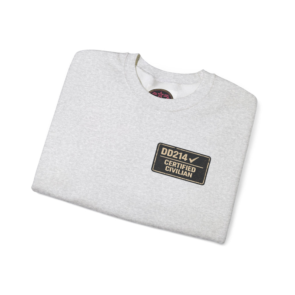Unisex DD214 Crewneck Sweatshirt