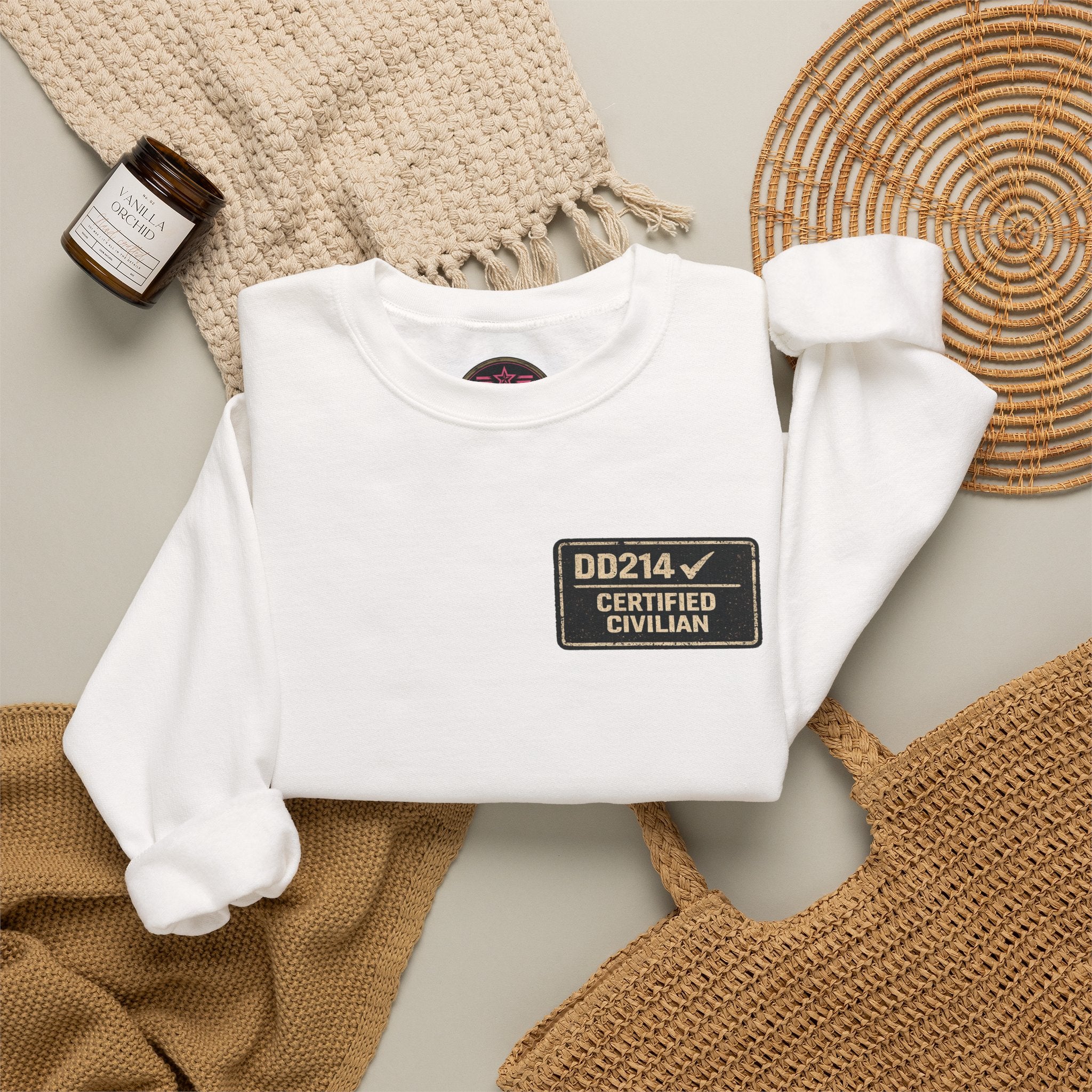 Unisex DD214 Crewneck Sweatshirt