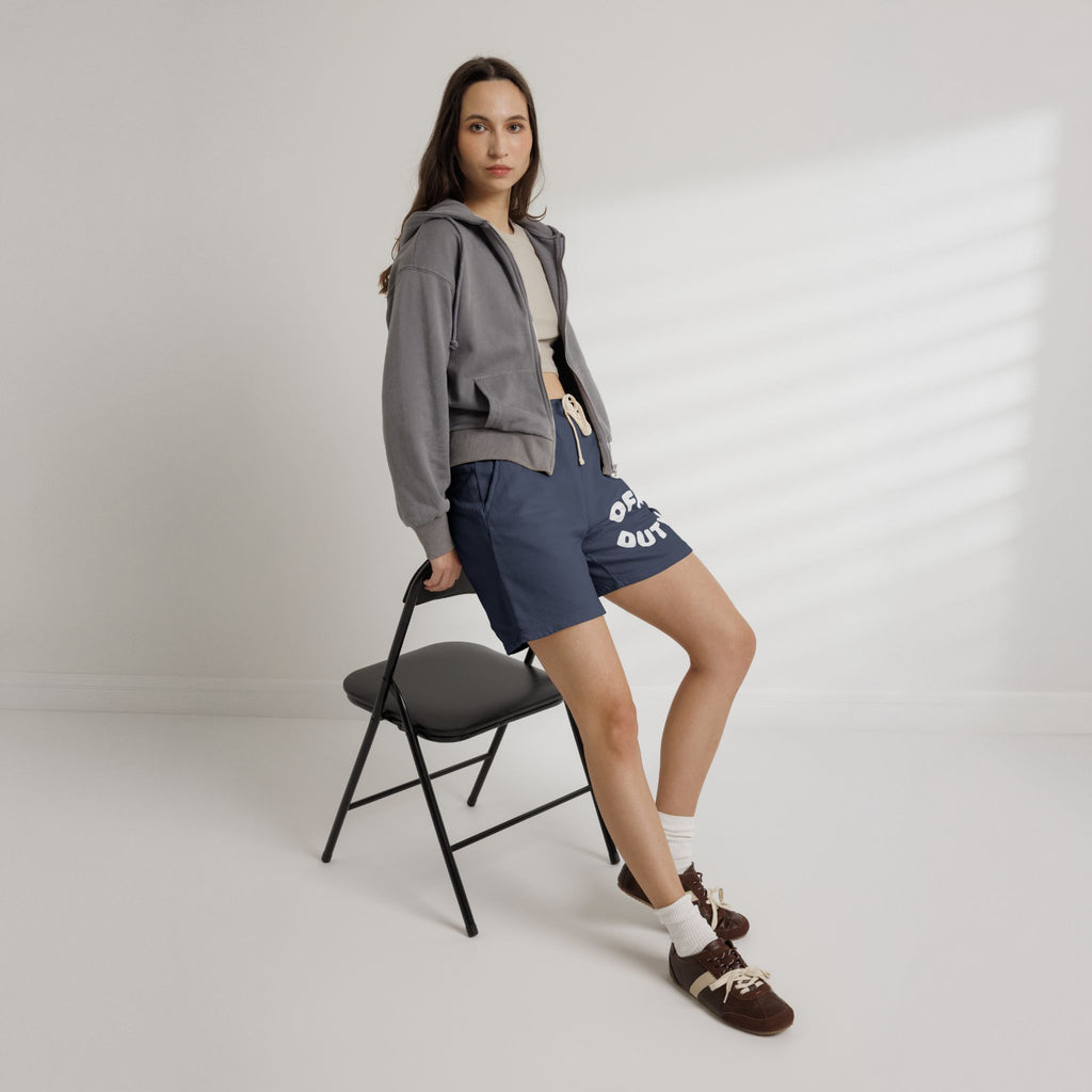 Unisex (OFF DUTY) Lightweight Fleece Sweat Shorts
