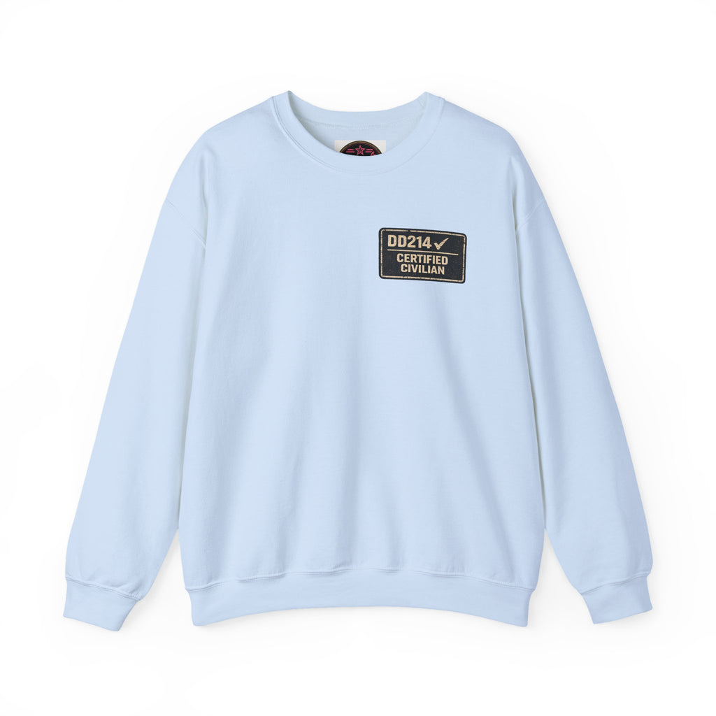 Unisex DD214 Crewneck Sweatshirt