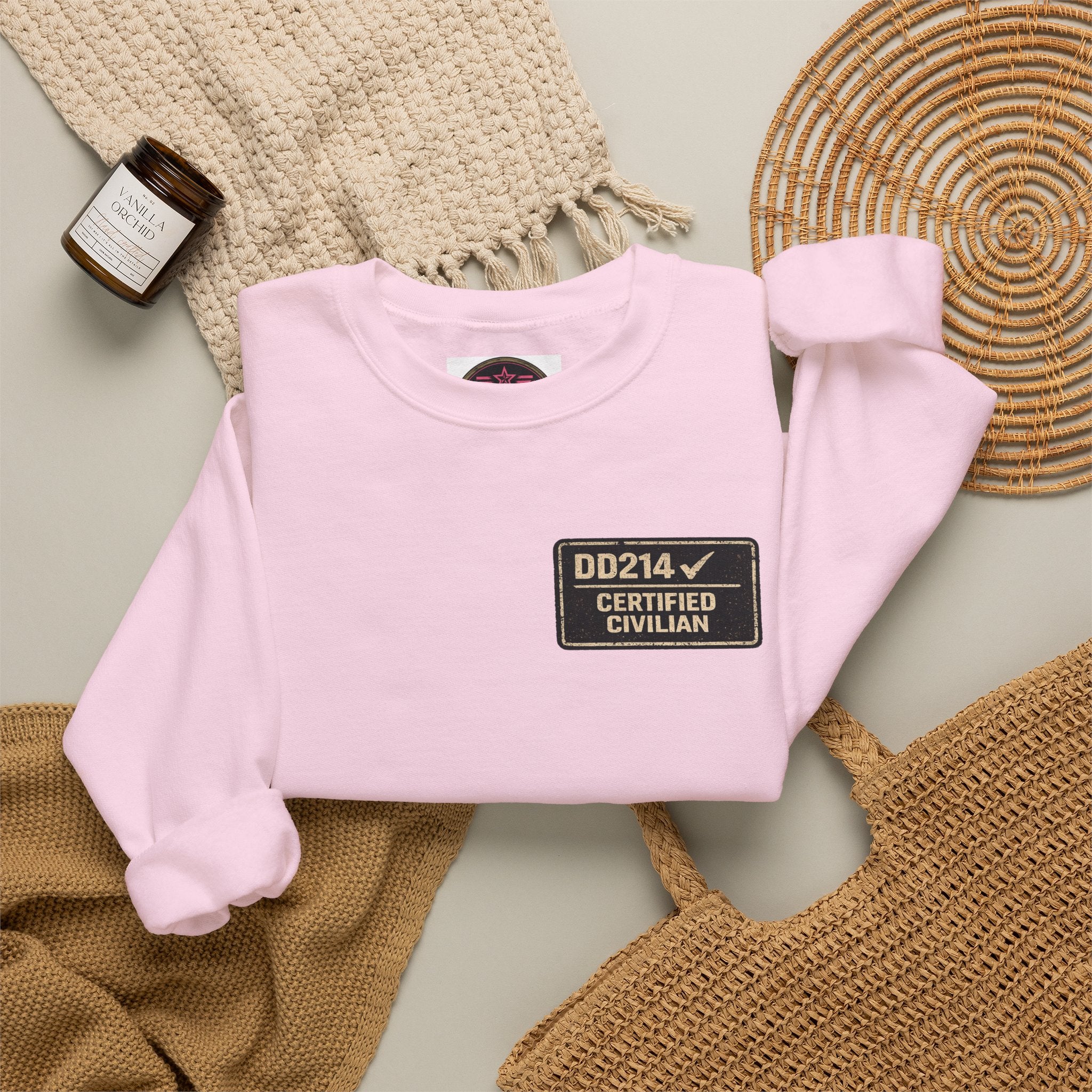 Unisex DD214 Crewneck Sweatshirt