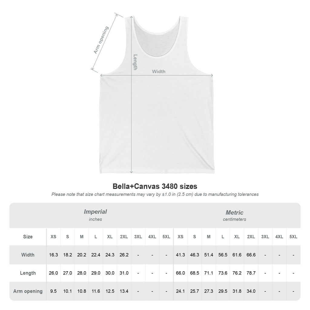 Unisex (STRONG MIND) Jersey Tank