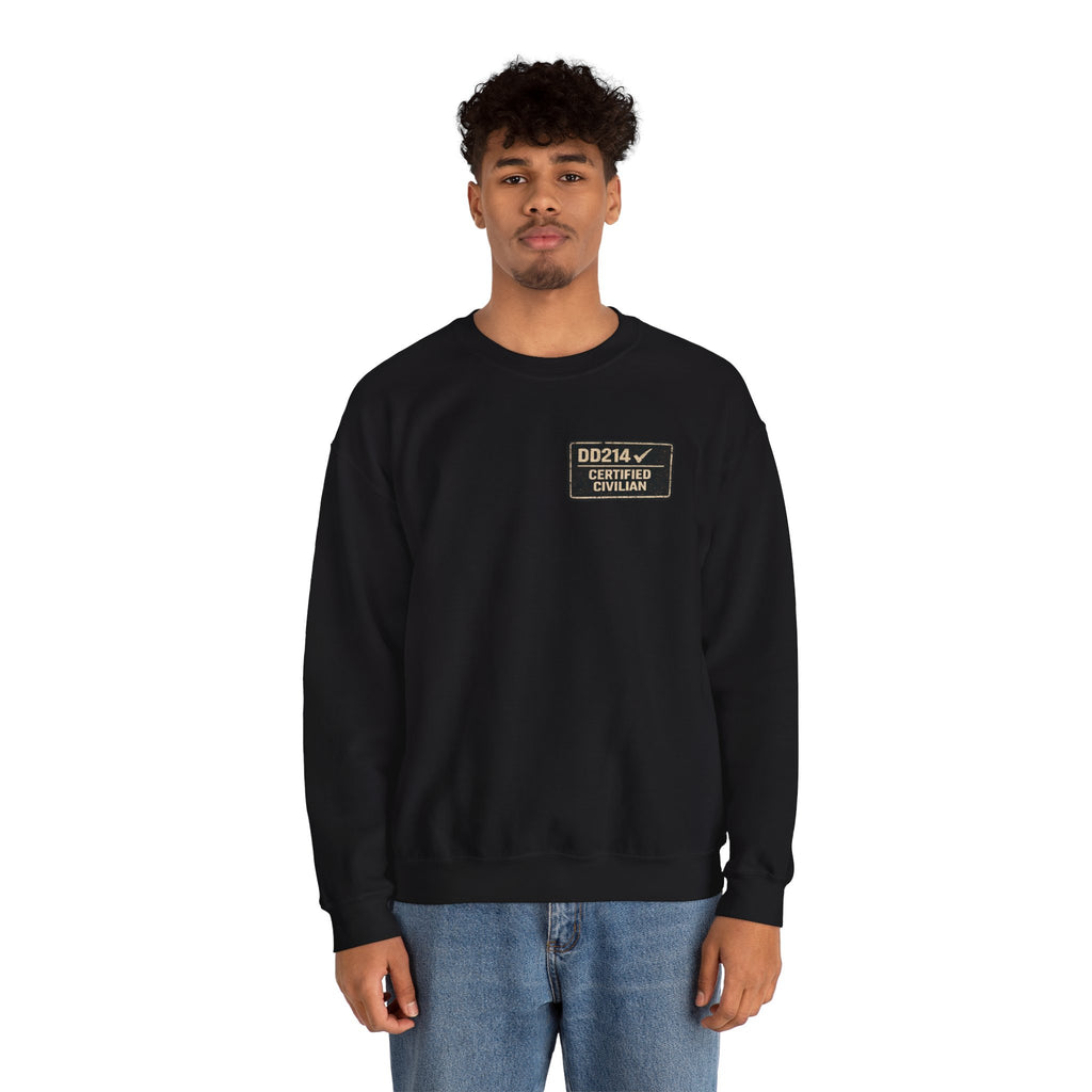 Unisex DD214 Crewneck Sweatshirt