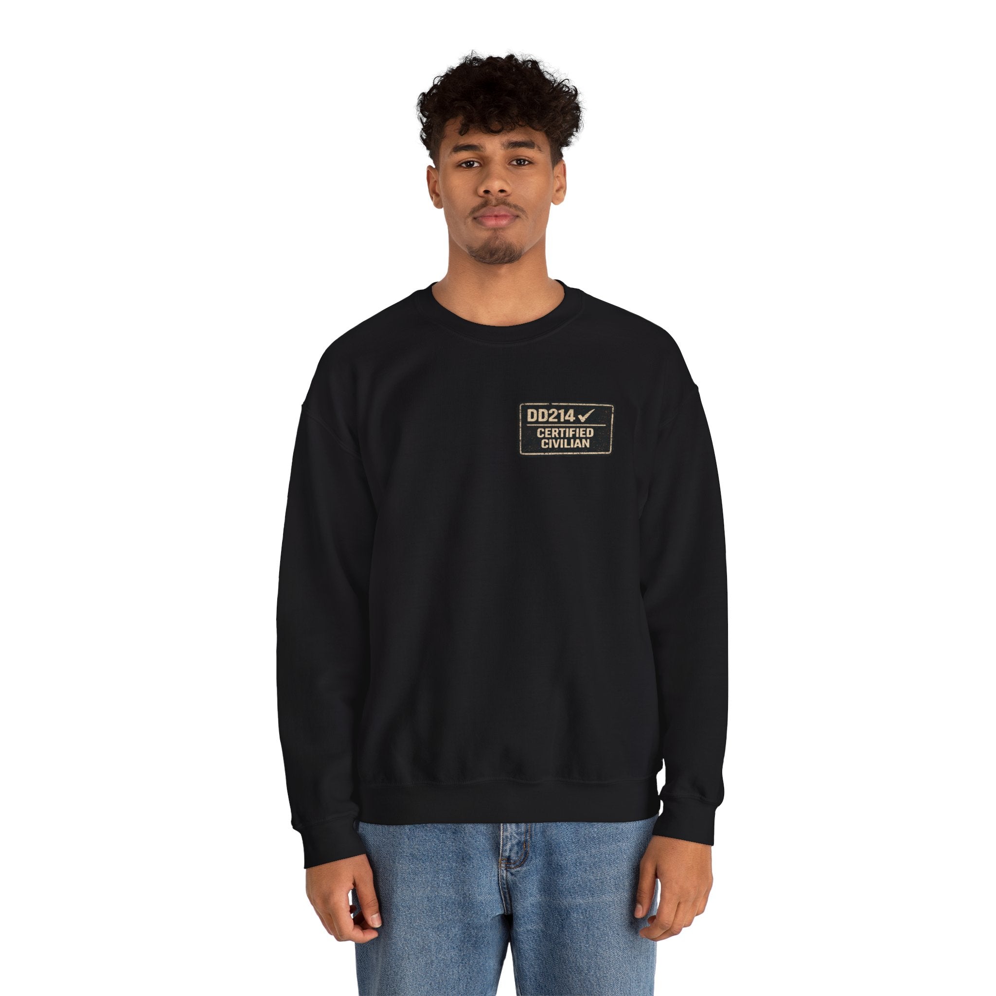 Unisex DD214 Crewneck Sweatshirt