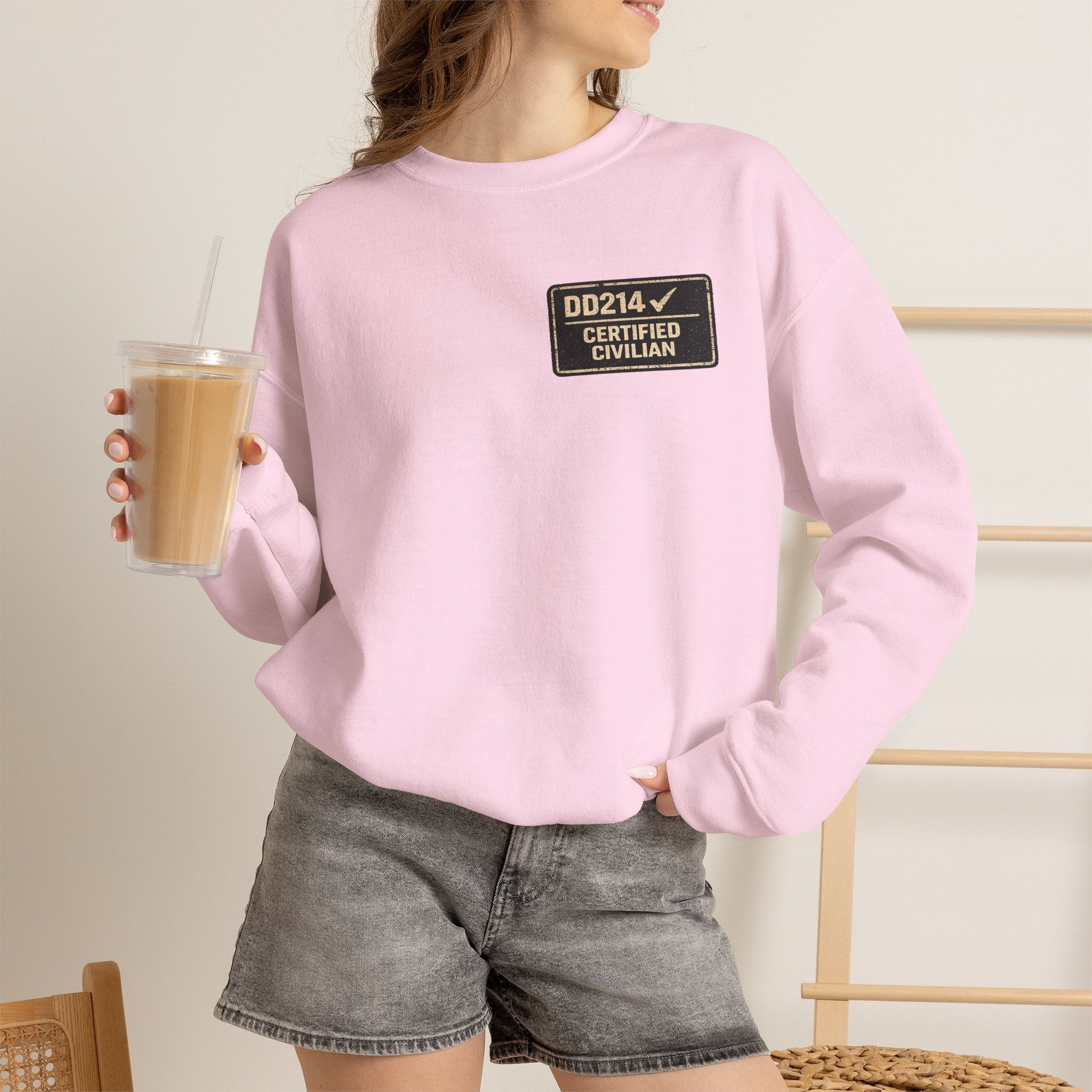 Unisex DD214 Crewneck Sweatshirt