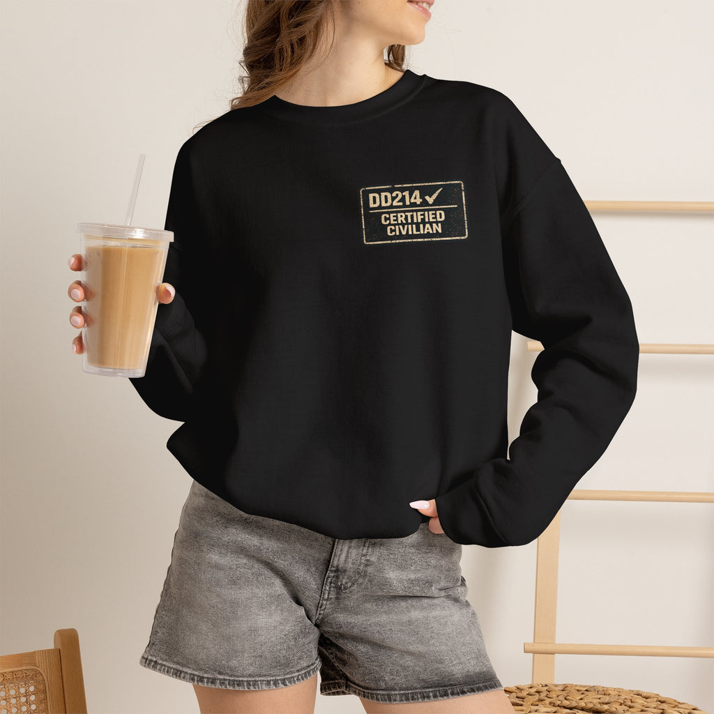 Unisex DD214 Crewneck Sweatshirt