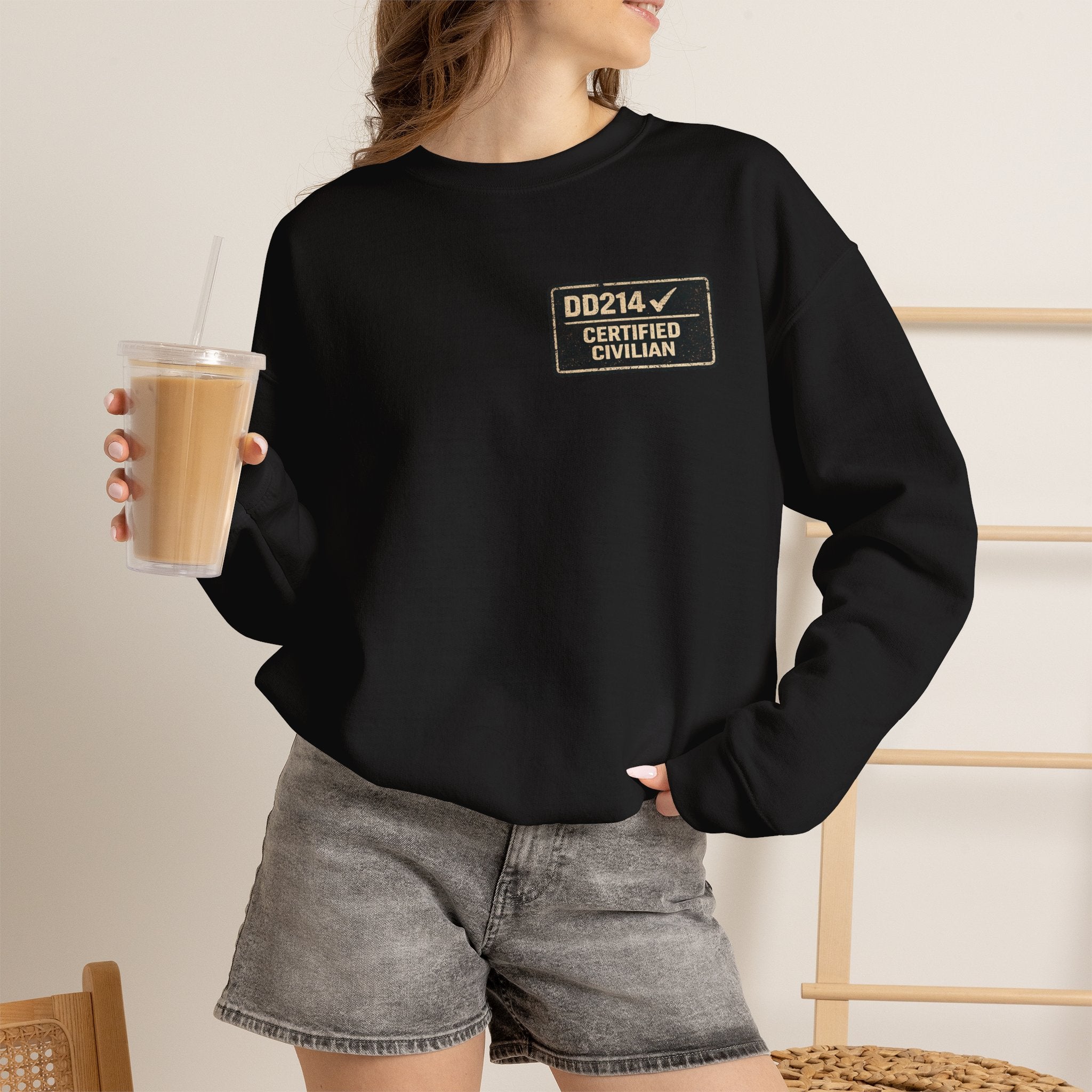Unisex DD214 Crewneck Sweatshirt