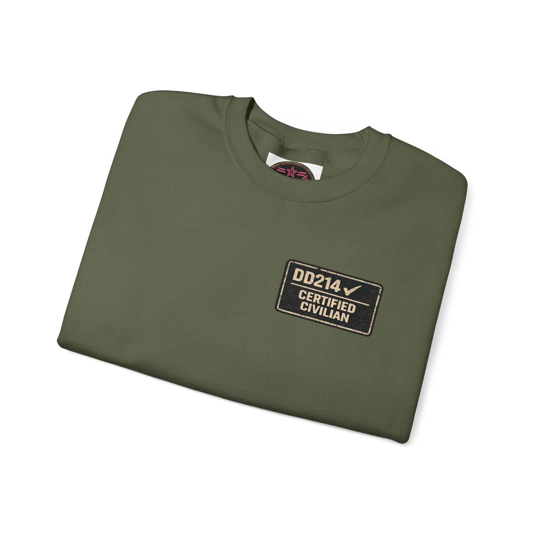Unisex DD214 Crewneck Sweatshirt