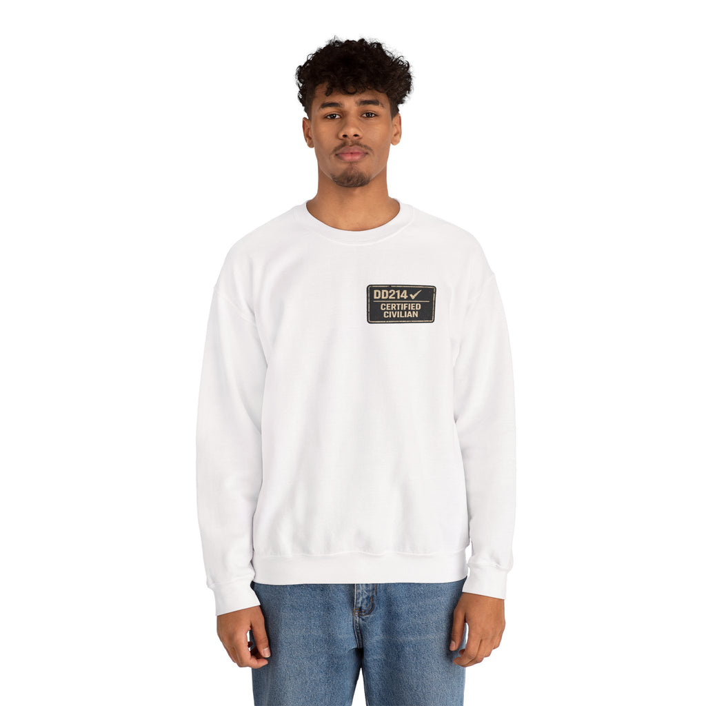 Unisex DD214 Crewneck Sweatshirt
