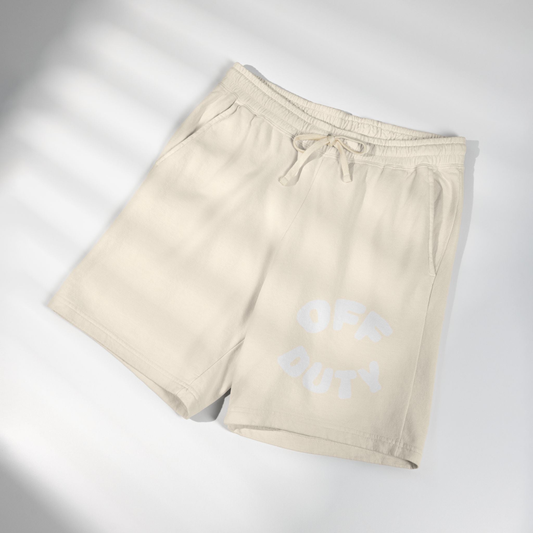 Unisex (OFF DUTY) Lightweight Fleece Sweat Shorts