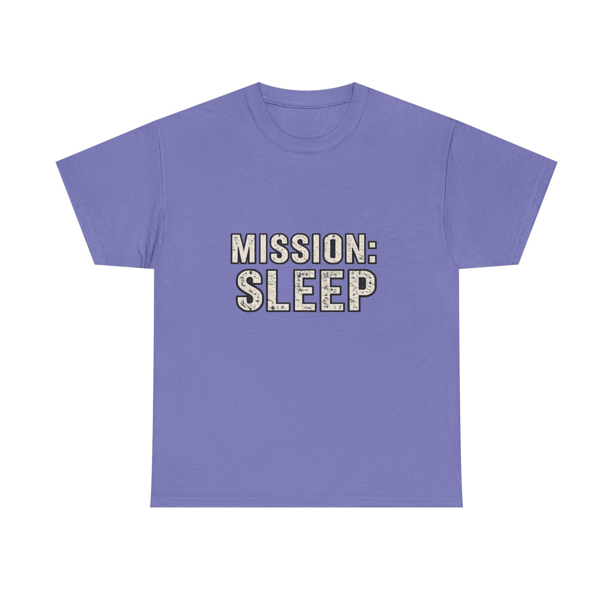 SLEEPWEAR COLLECTION :Unisex ( MISSION SLEEP) Heavy Cotton Tee