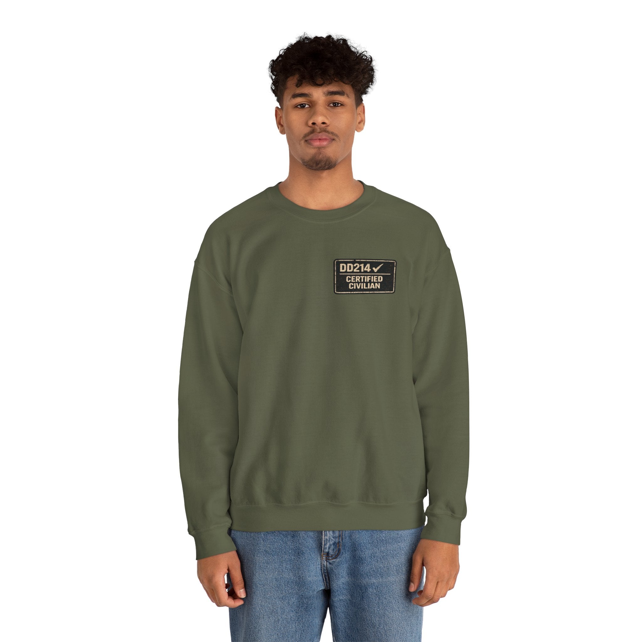 Unisex DD214 Crewneck Sweatshirt