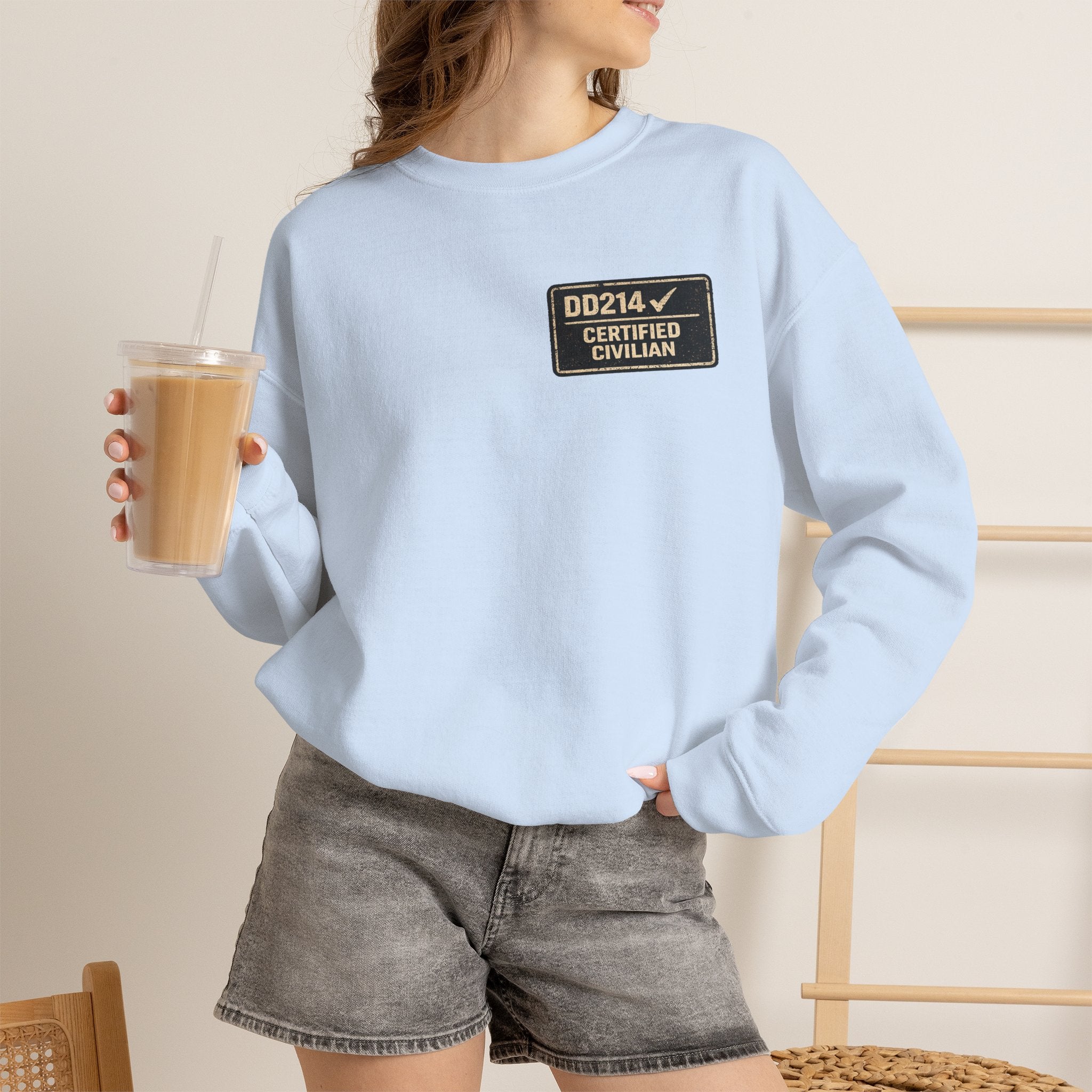 Unisex DD214 Crewneck Sweatshirt