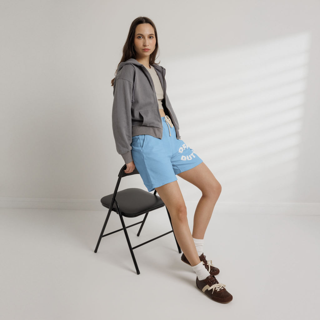 Unisex (OFF DUTY) Lightweight Fleece Sweat Shorts