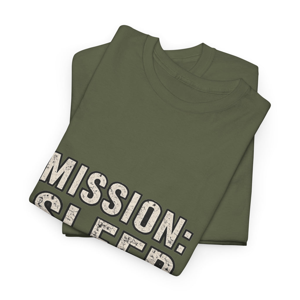 SLEEPWEAR COLLECTION :Unisex ( MISSION SLEEP) Heavy Cotton Tee
