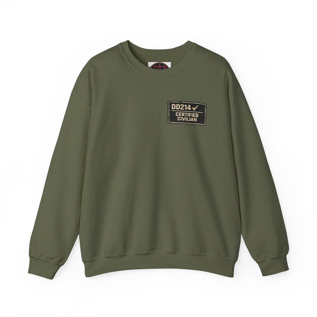 Unisex DD214 Crewneck Sweatshirt