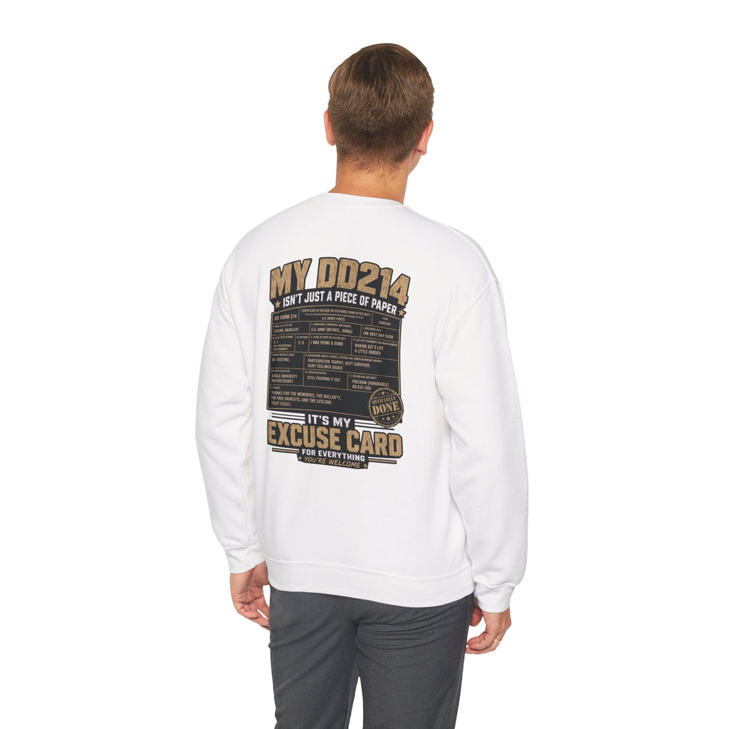 Unisex DD214 Crewneck Sweatshirt