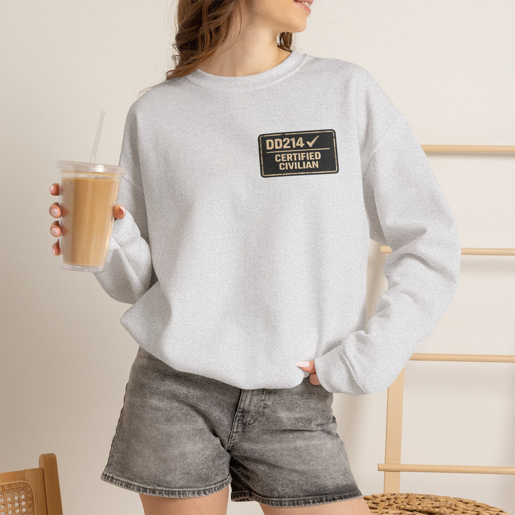 Unisex DD214 Crewneck Sweatshirt
