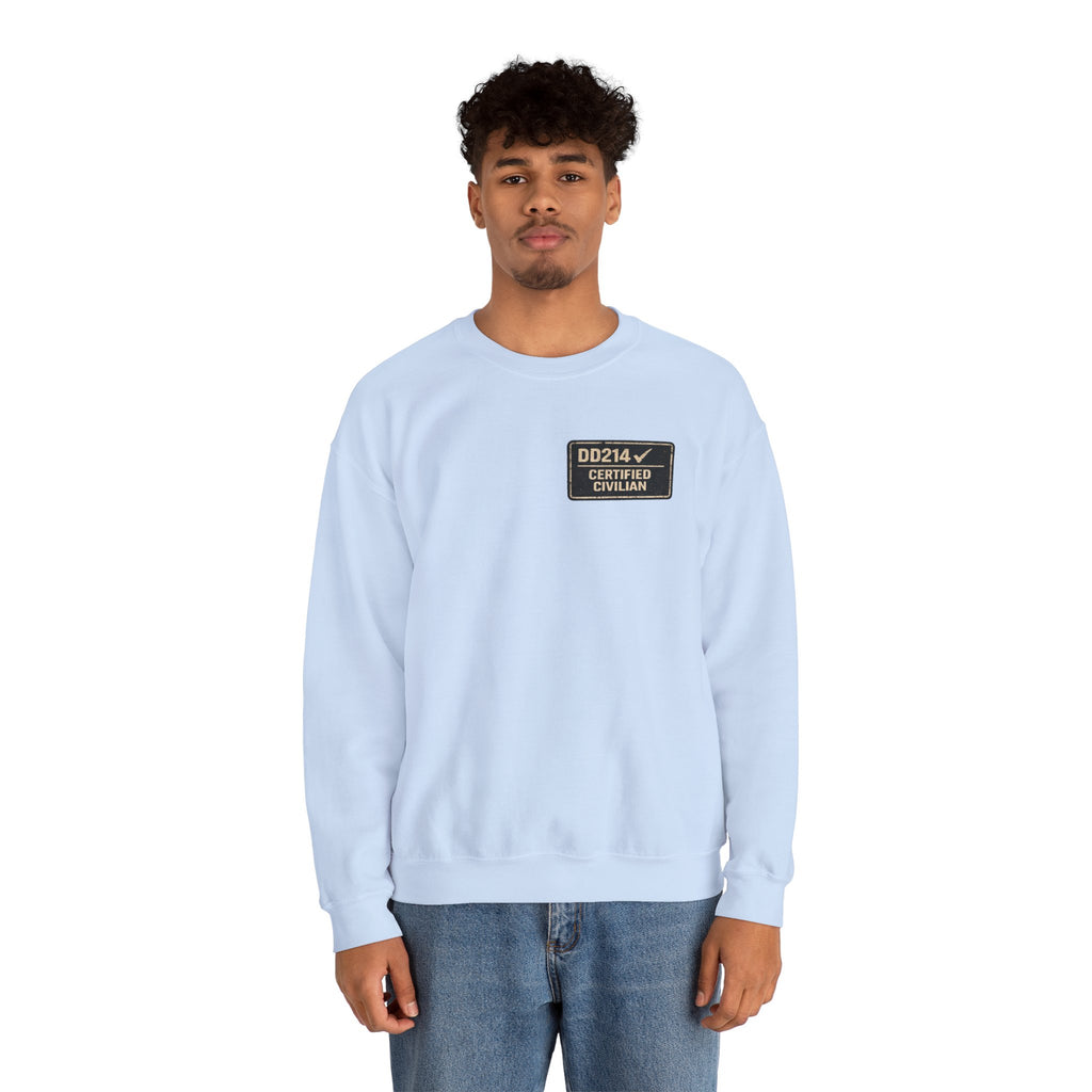Unisex DD214 Crewneck Sweatshirt