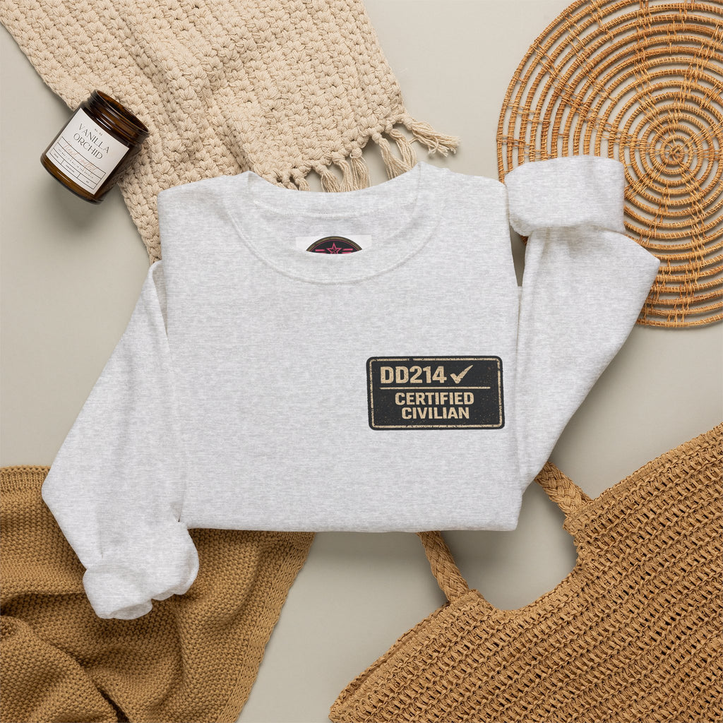 Unisex DD214 Crewneck Sweatshirt