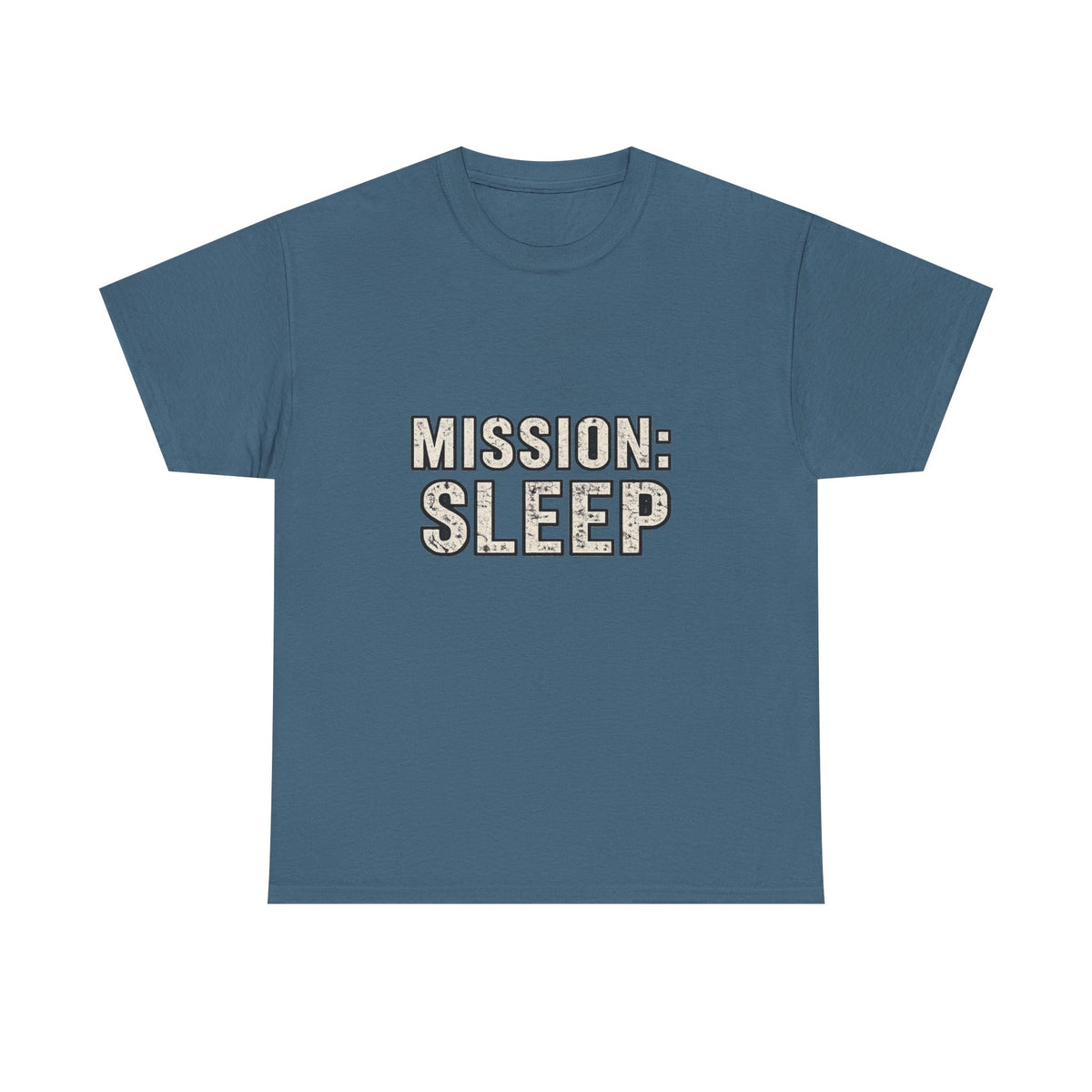 SLEEPWEAR COLLECTION :Unisex ( MISSION SLEEP) Heavy Cotton Tee