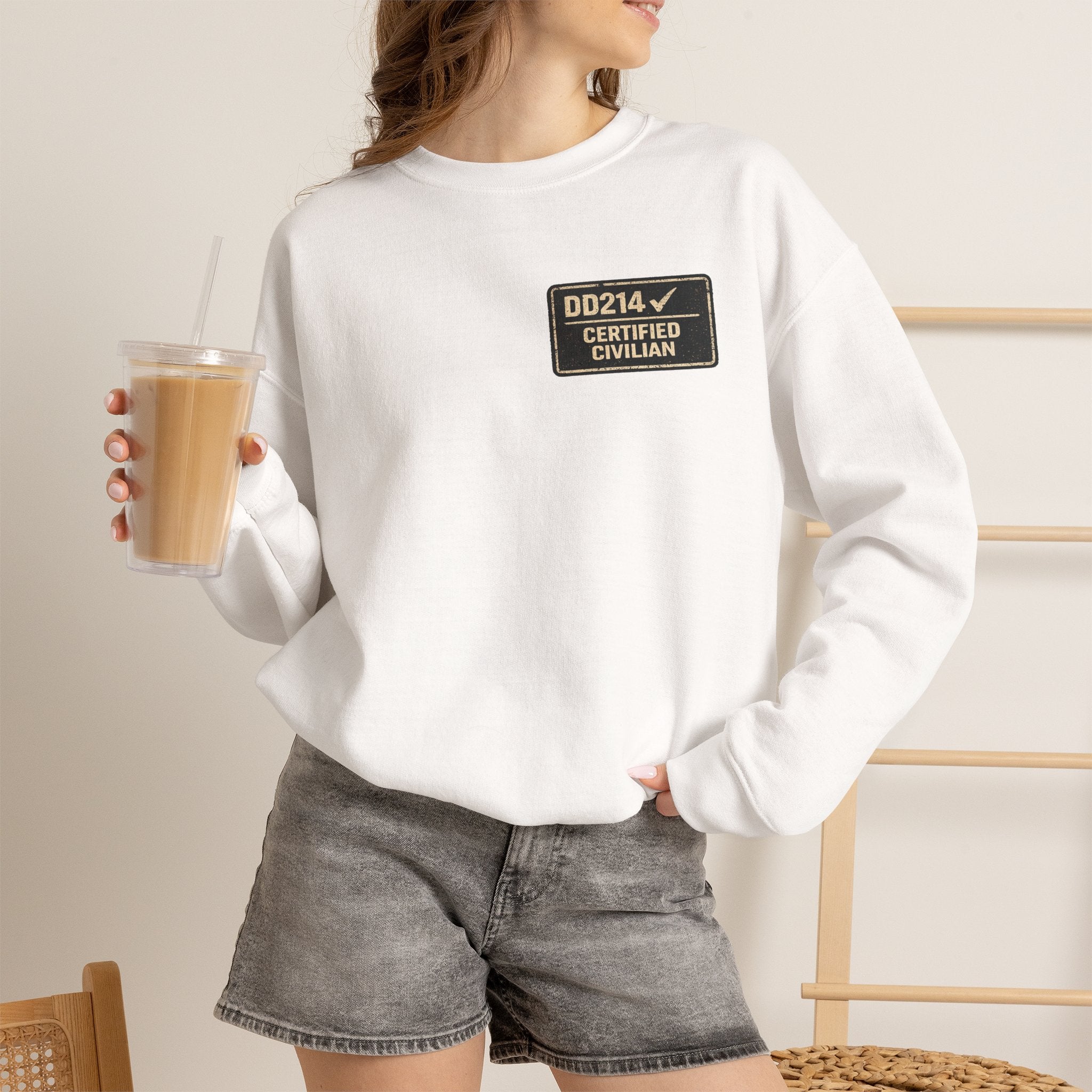 Unisex DD214 Crewneck Sweatshirt